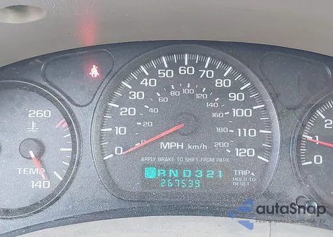 2003 Chevrolet Impala Ls из США, поврежденный, VIN 2G1WH52K539307441